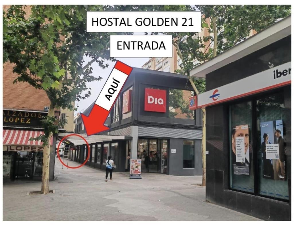 Hostal Golden 21*** Madrid Eksteriør billede